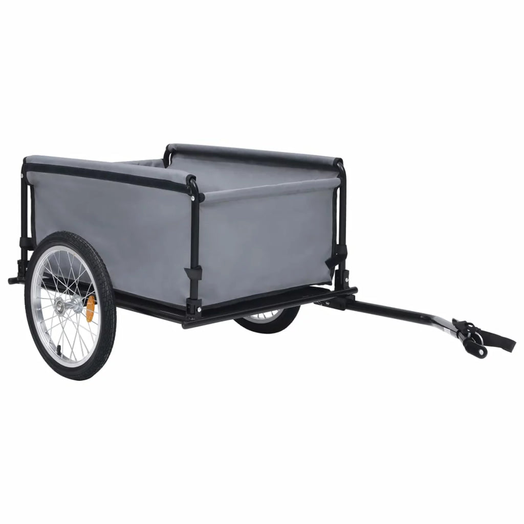 Bike Cargo Trailer with Foldable Drawbar and Removable Cargo Compartment 2 Wheels O260
