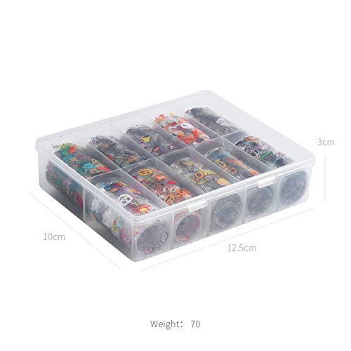 Holiday Nail Art Transfer Foils Stickers Decals W5262