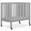 Pebble Grey Folding Crib T311