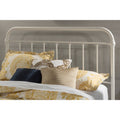 White Metal Headboard - Full X54098