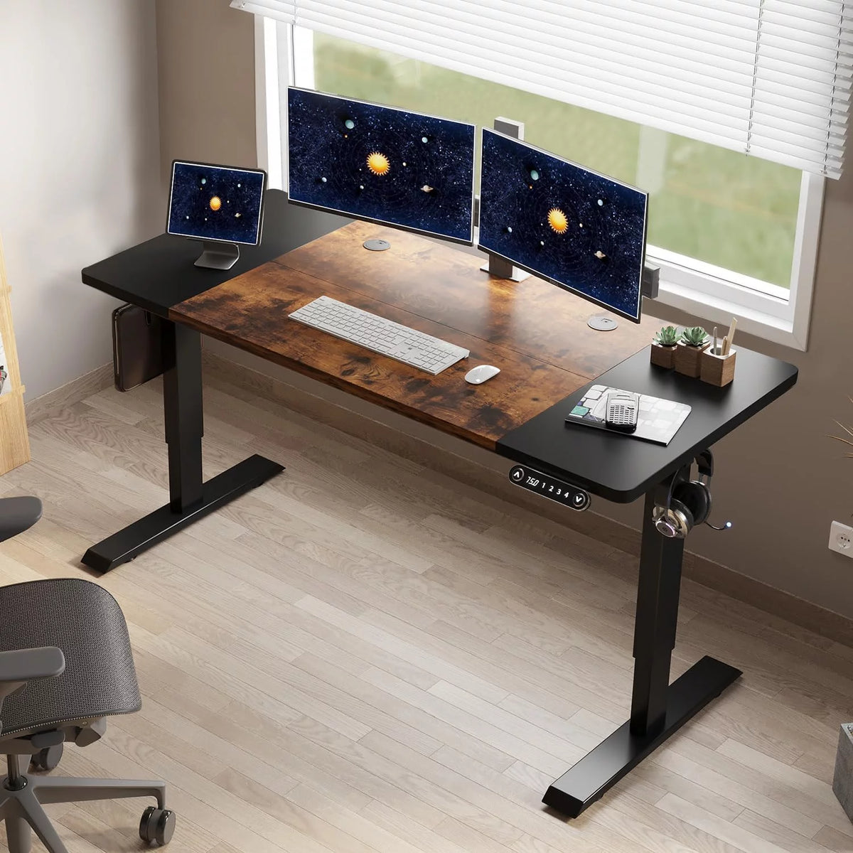 Electric Height Adjustable Standing Desk H786