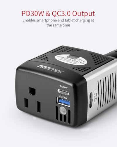 150W Power Inverter 12V to 110V Car Charger Power Adapter Q6748