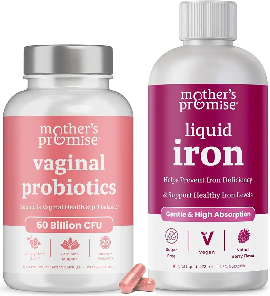 Liquid Iron and Vaginal Probiotics Bundle S61230