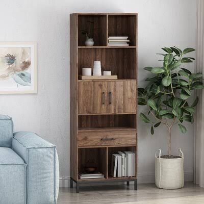 Walnut Standard Bookcase T864918