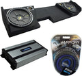 Compatible with 2014 - UP GMC Sierra Double Cab Dual 10 Sub Box Amp E123749