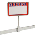 Rectangular Magnetic Sign Holder 7 inch x 11 inch 20 Pack P2560