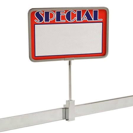 Rectangular Magnetic Sign Holder 7 inch x 11 inch 20 Pack P2560