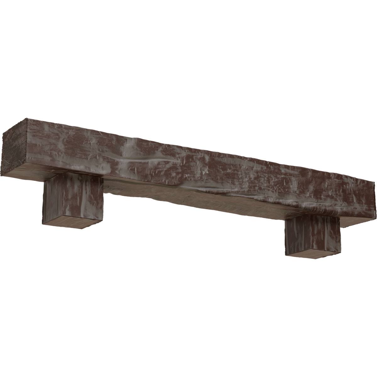Faux Wood Fireplace Mantel Kit V866