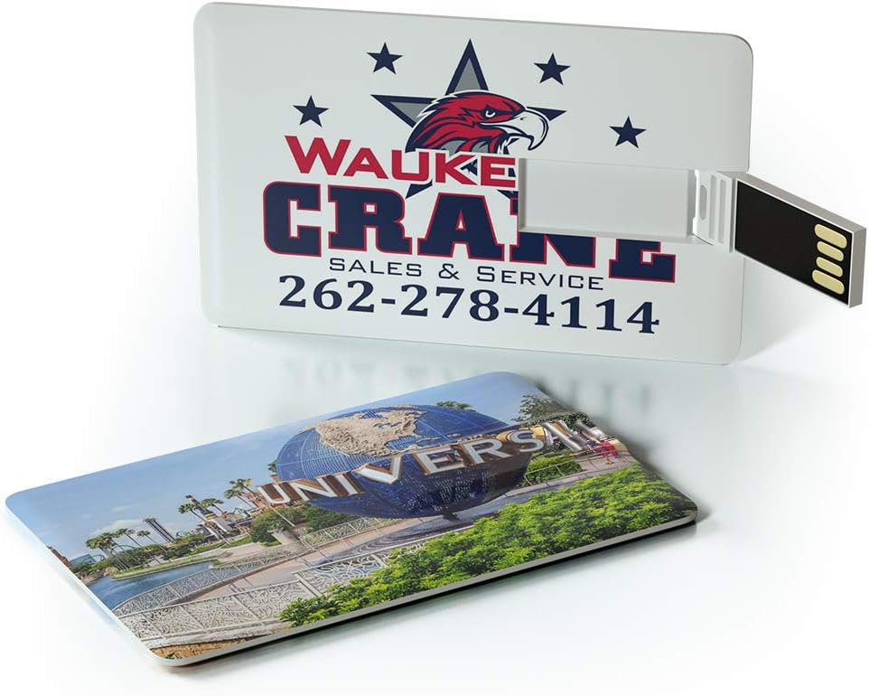 Custom Credit Card USB Flash Drive 512MB 100 Pack R71958