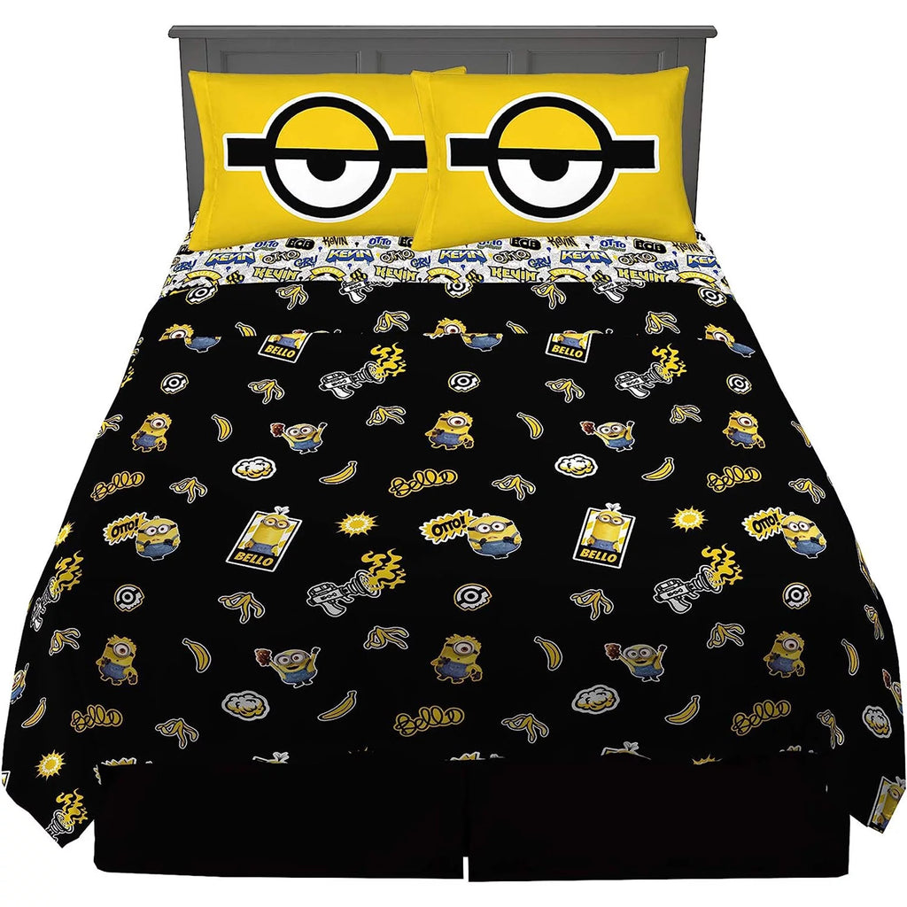 Multicolored 4 Pcs Full Sheet Set A587