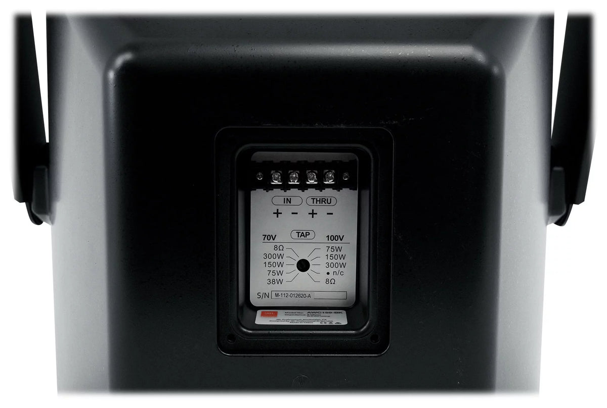 Black 15" 300w Indoor/Outdoor Commercial Speaker R146