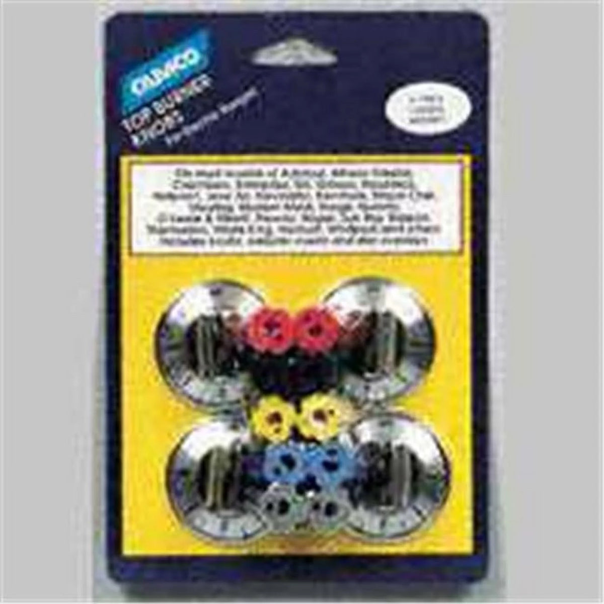 Electric Range Knobs Top Burner, Black X178935