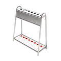 Portable Metal Pool Cue Holder Stand for 8 Pool Sticks F88787