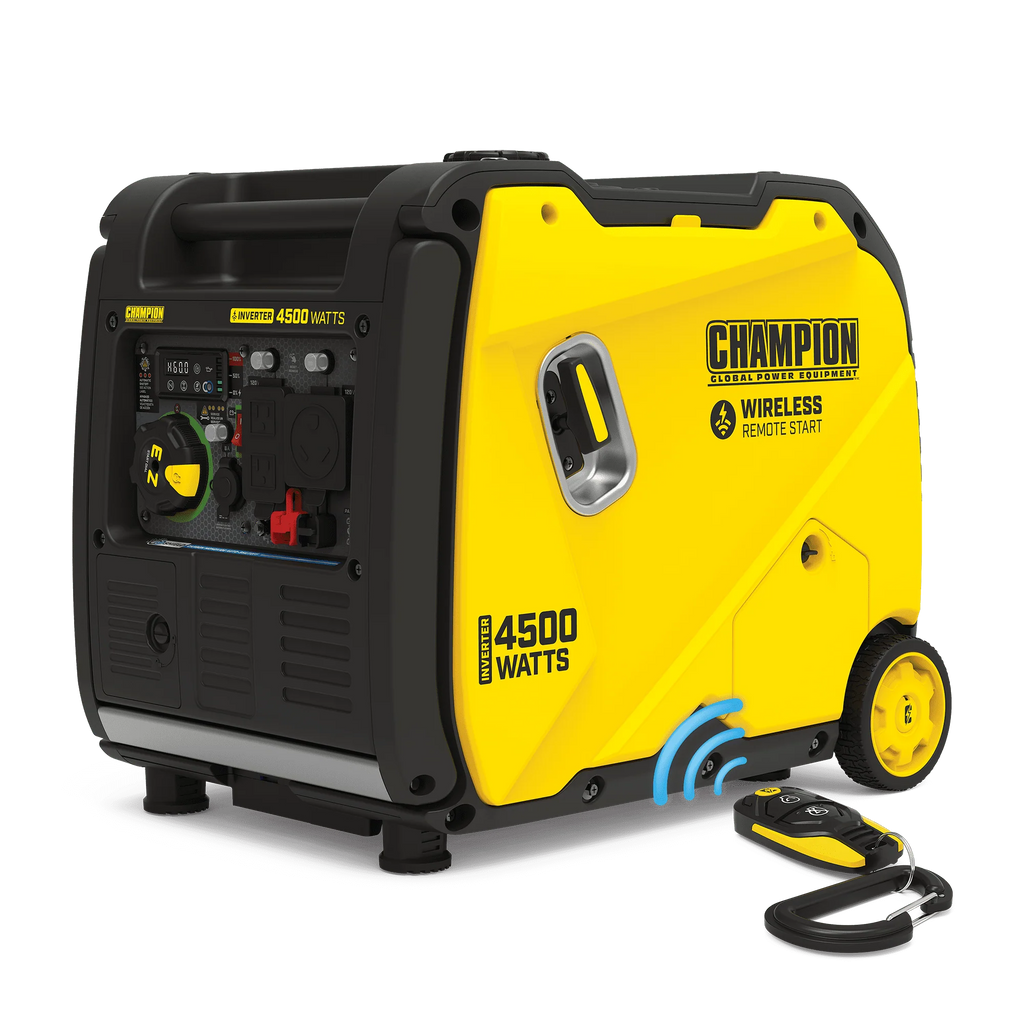 4500-Watt Wireless Remote Start Inverter Generator H671