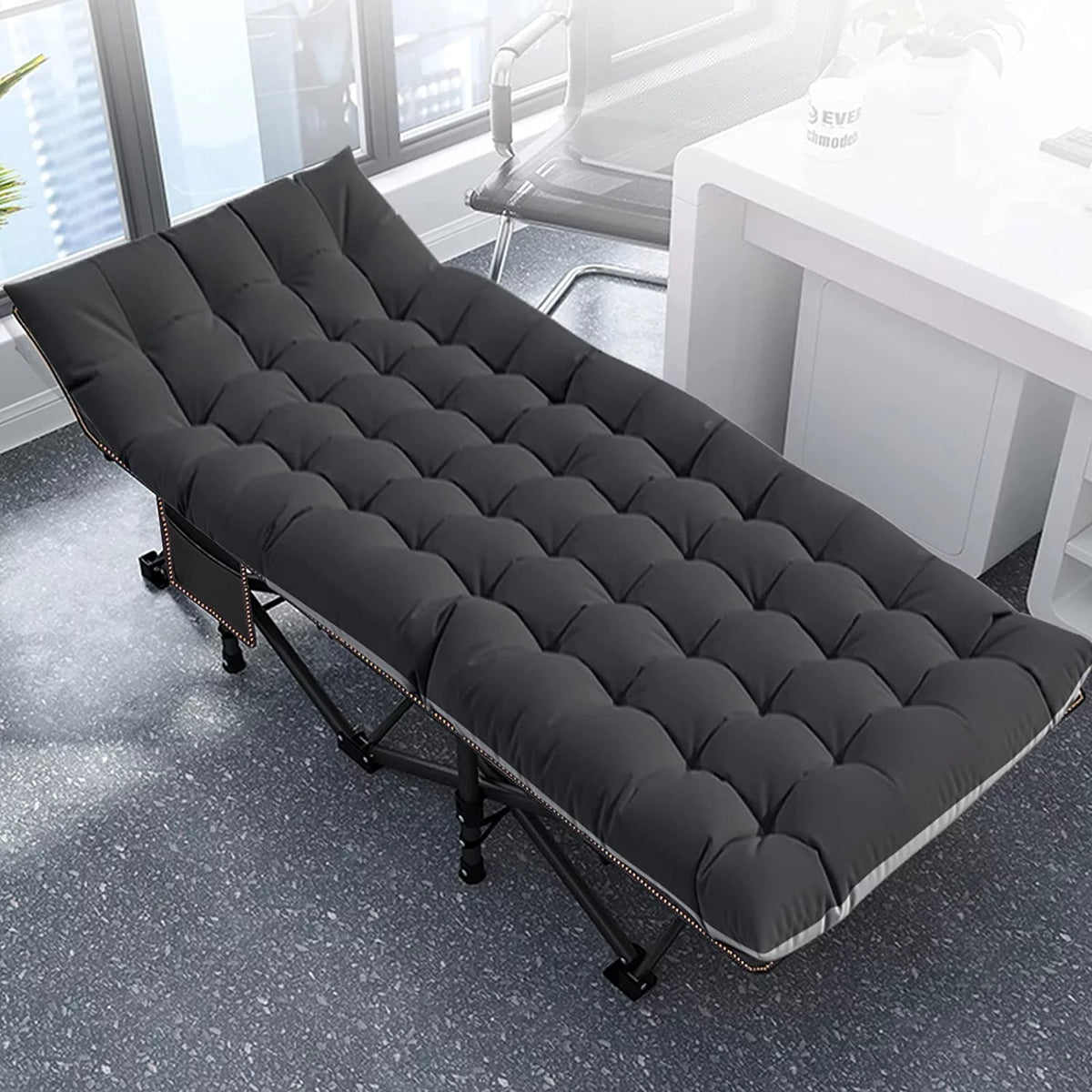 Folding Bed with 3.3 Inch Mattress & Carry Bag I6852