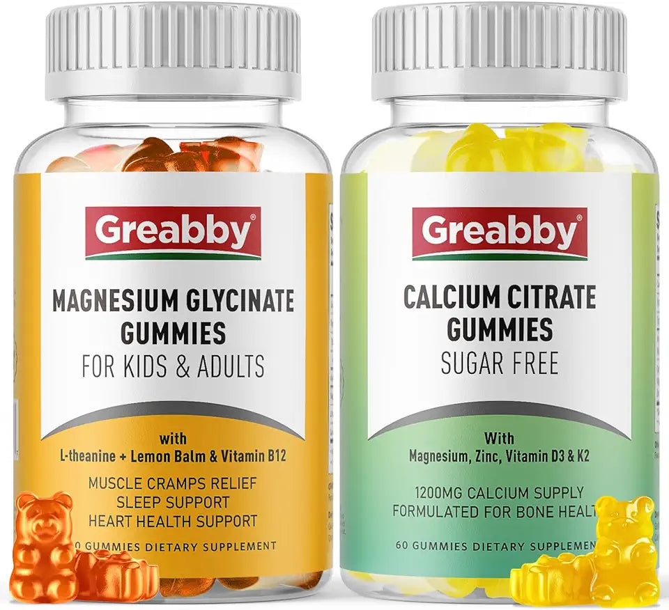 Magnesium Glycinate Calcium Citrate Gummies I92697