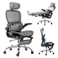 Ergonomic Office Chair with Lumbar Support, Footrest, Mesh Back T3617