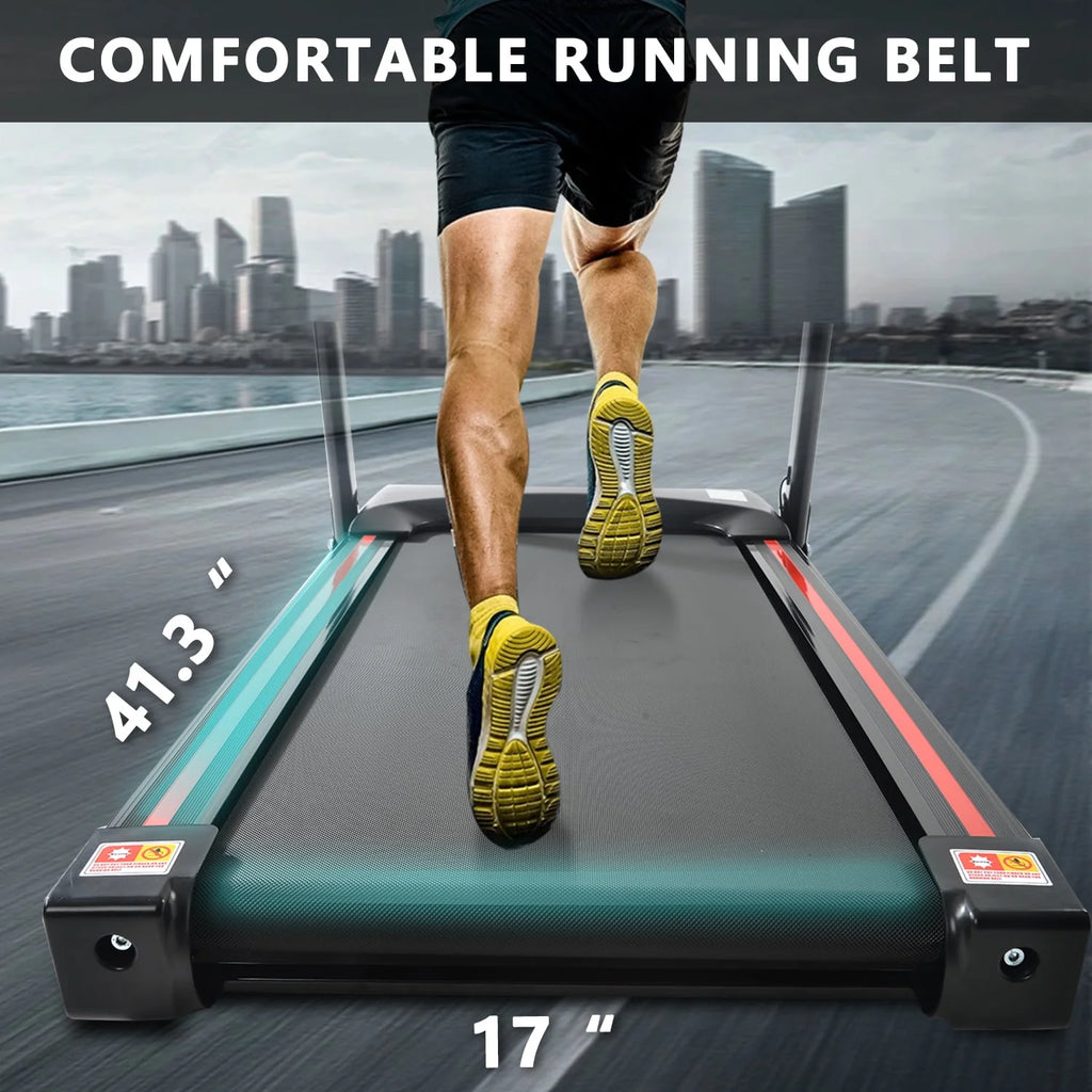 3.5HP Folding Incline Treadmill 330 LB Capacity E244876
