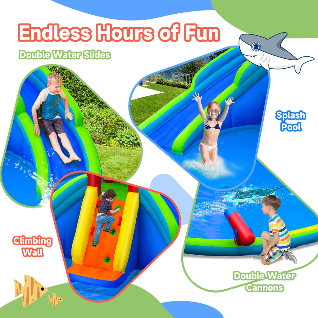 Inflatable Wet & Dry Bounce House with Blower F890