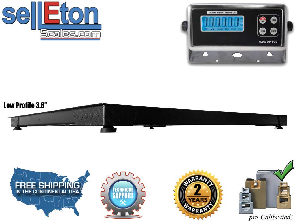 48 x 48 Floor Scale 5,000 lb N579