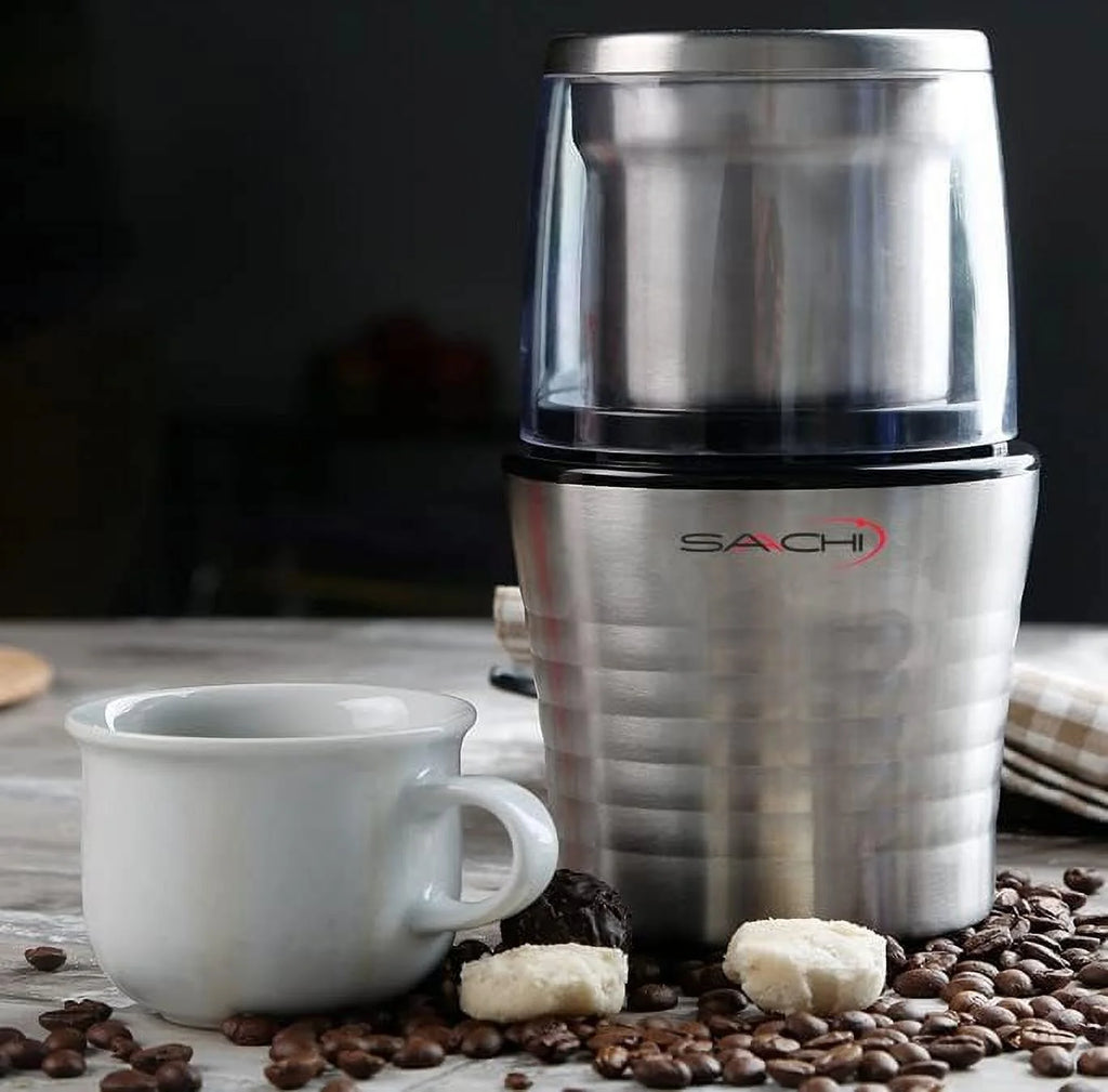 Electric Coffee Grinder Wet And Dry Spice Grinder with 2 Stainless Steel Blades K686
