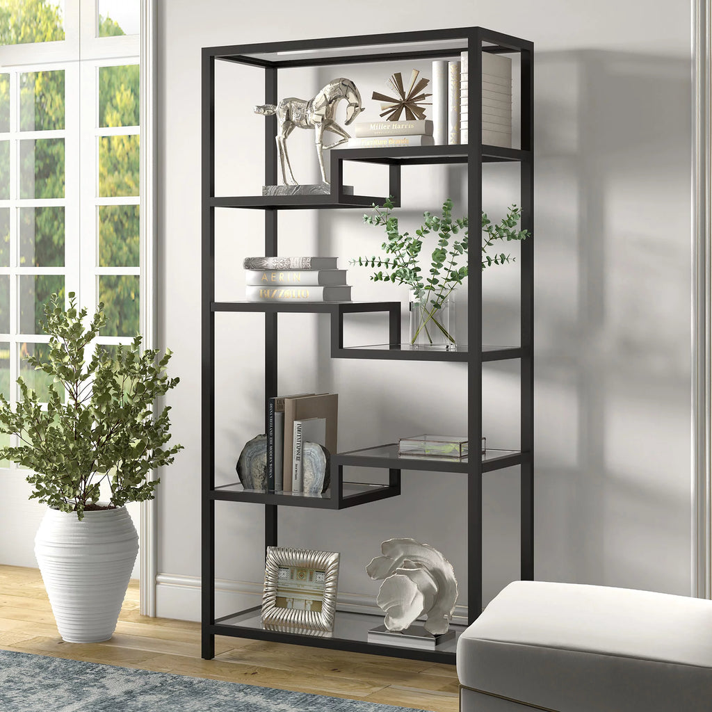 Metal 4-Tier Bookcase X81902