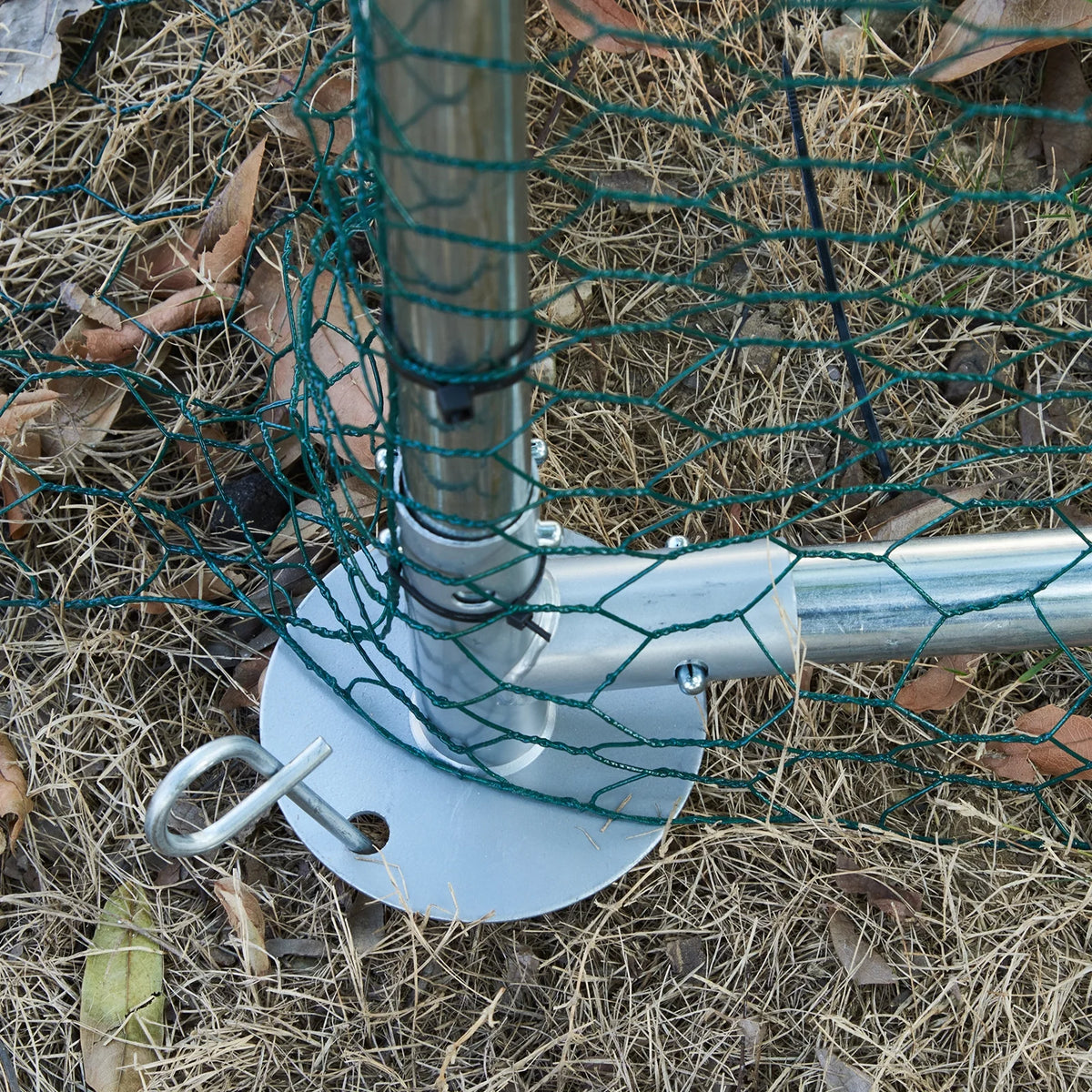 Large Metal Chicken Coop 19.7x9.8x6.6 ft V297
