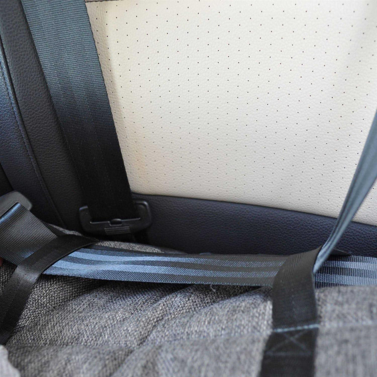 Memory Foam Dog Car Bed Gray L462