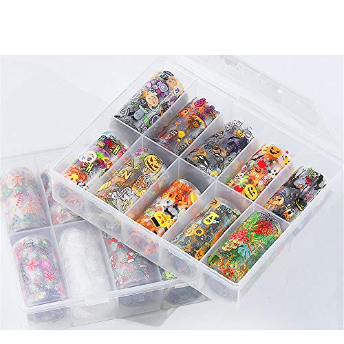 Holiday Nail Art Transfer Foils Stickers Decals W5262
