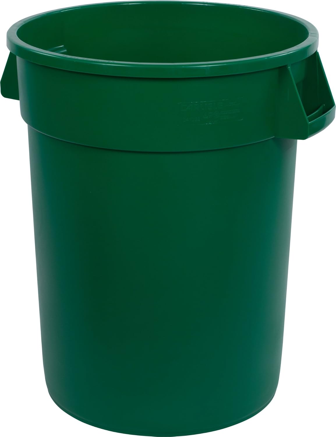 Green 32 Gallon Round Waste Container Pack of 2 R8382