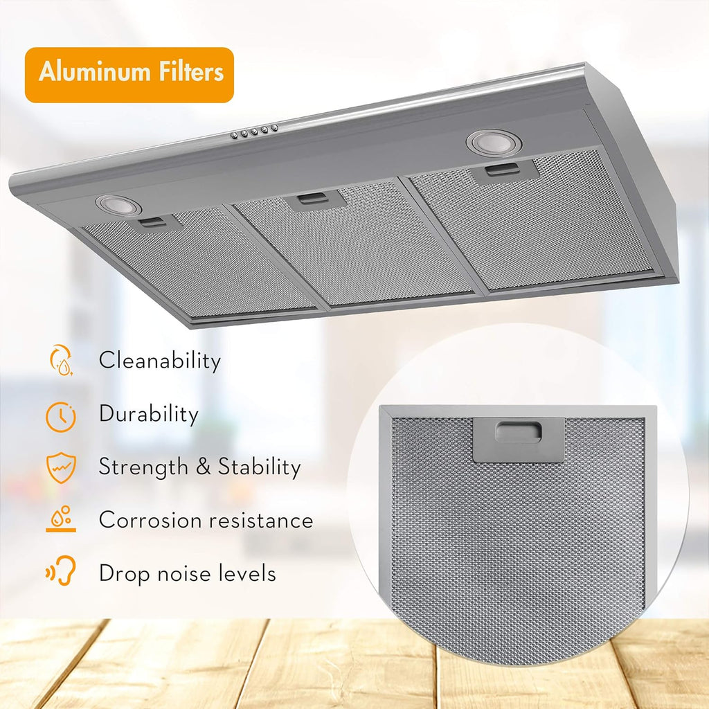 36 inch Ducted/Ductless Convertible Under Cabinet Range Hood G616257