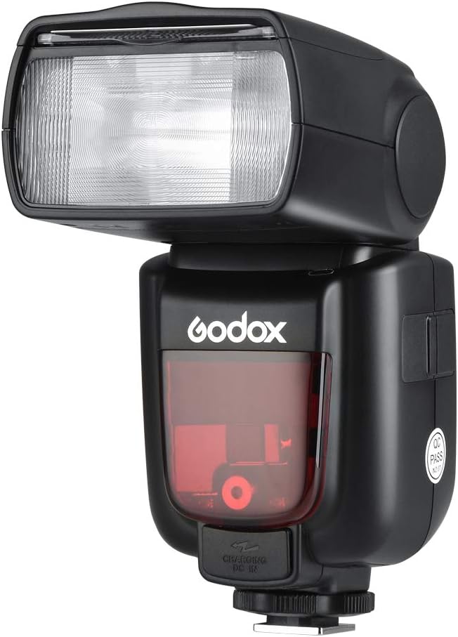 TTL GN60 2.4G High-Speed Sync Li-ion Battery Camera Flash Speedlite with Softbox A25064