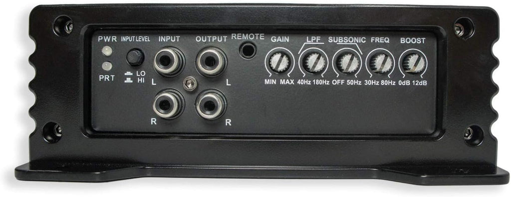 Compatible with 2014 - UP GMC Sierra Double Cab Dual 10 Sub Box Amp E123749