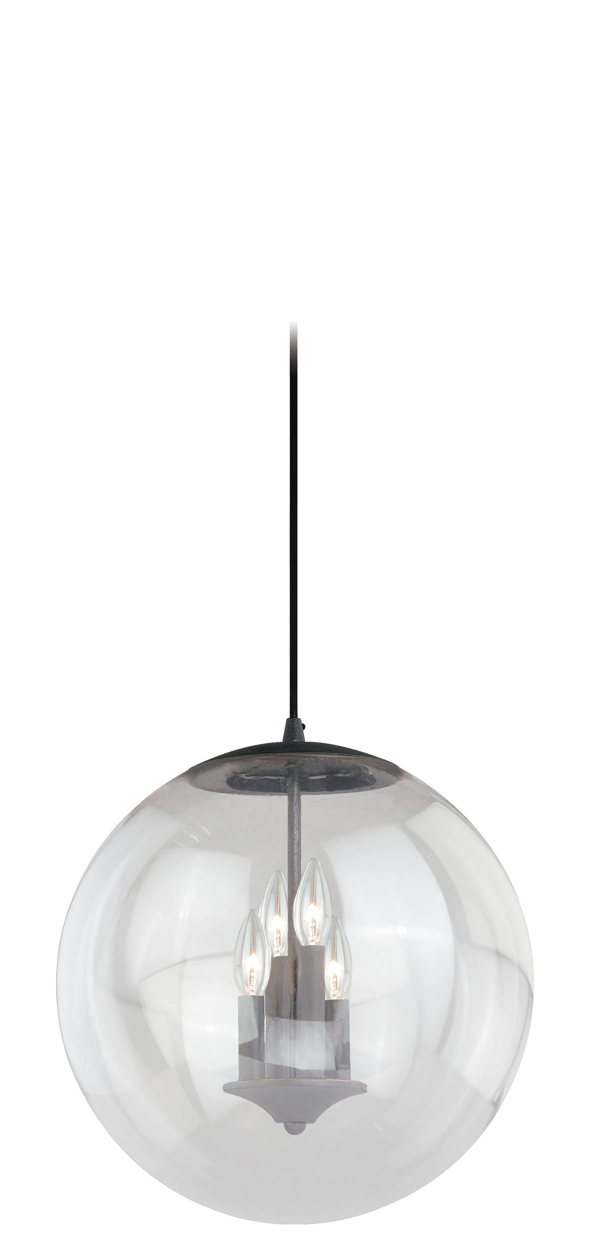 Black Iron Pendant O86095