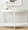 Rustic Demilune Console L657