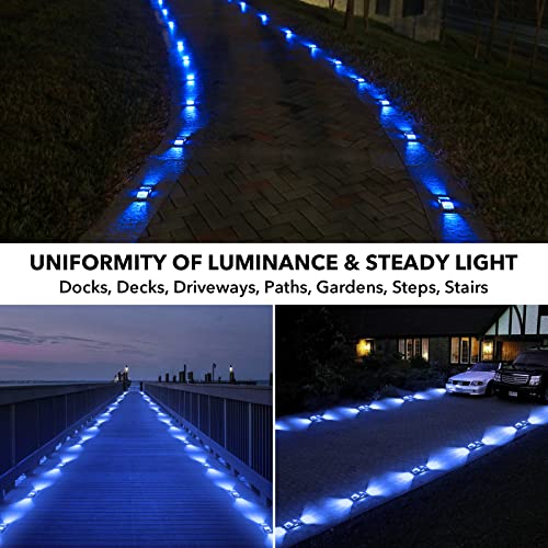 12 Pack Solar Waterproof LED Driveway Marker Lights N8883