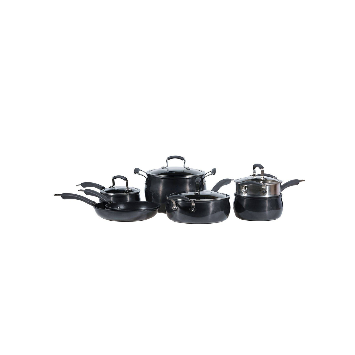 Translucent Aluminum Nonstick 11-Piece Cookware Set V452403