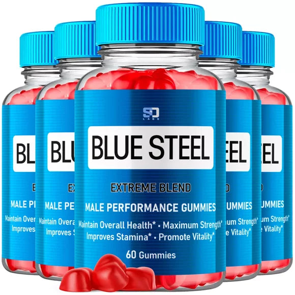 Blue Steel Male Gummies 5 Pack D76348