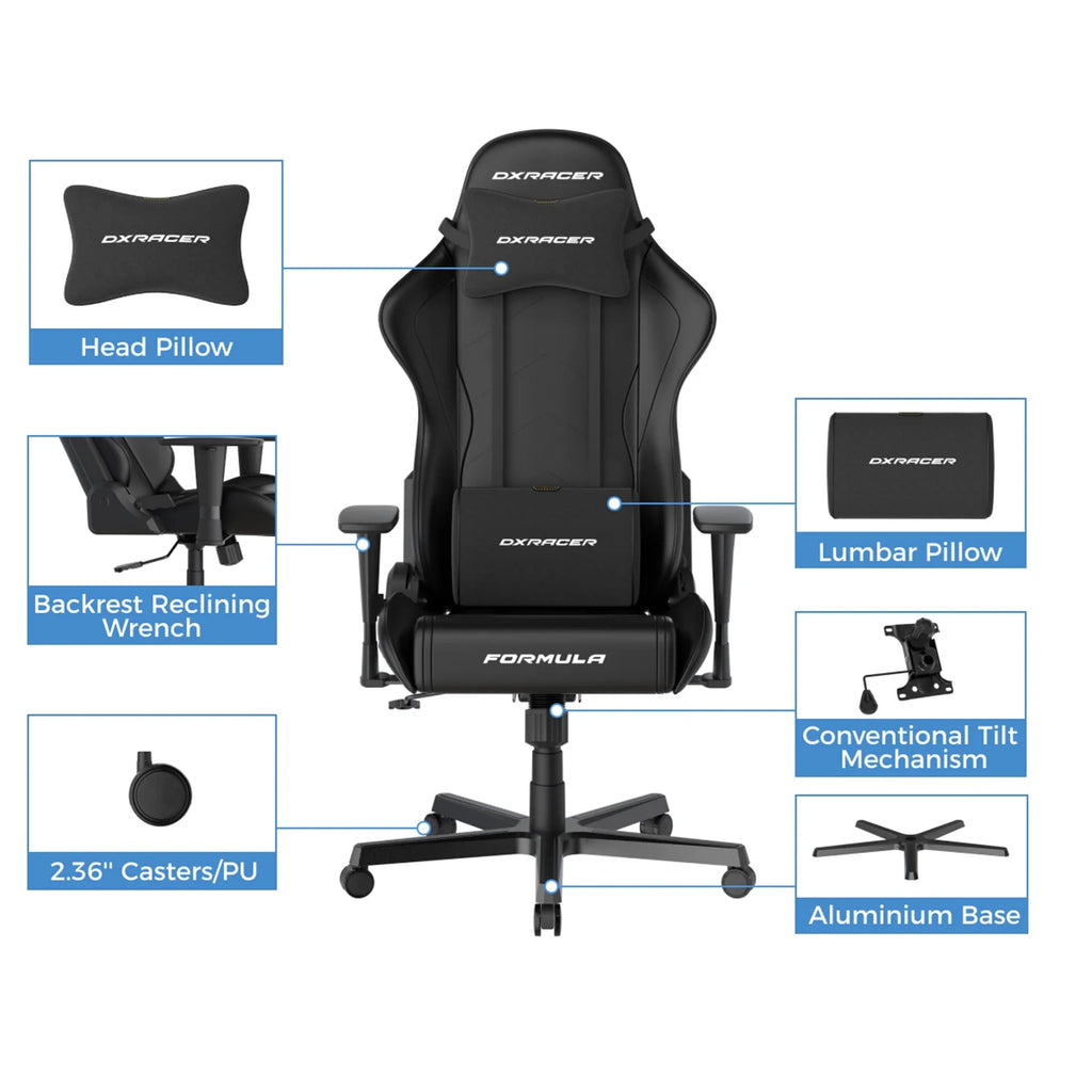Extra Large High Back Leather Ergonomic Gaming Chair H8917