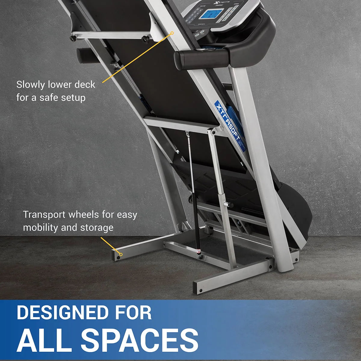 Folding Treadmill with 2.25 HP Motor and 10 Levels Incline H956733