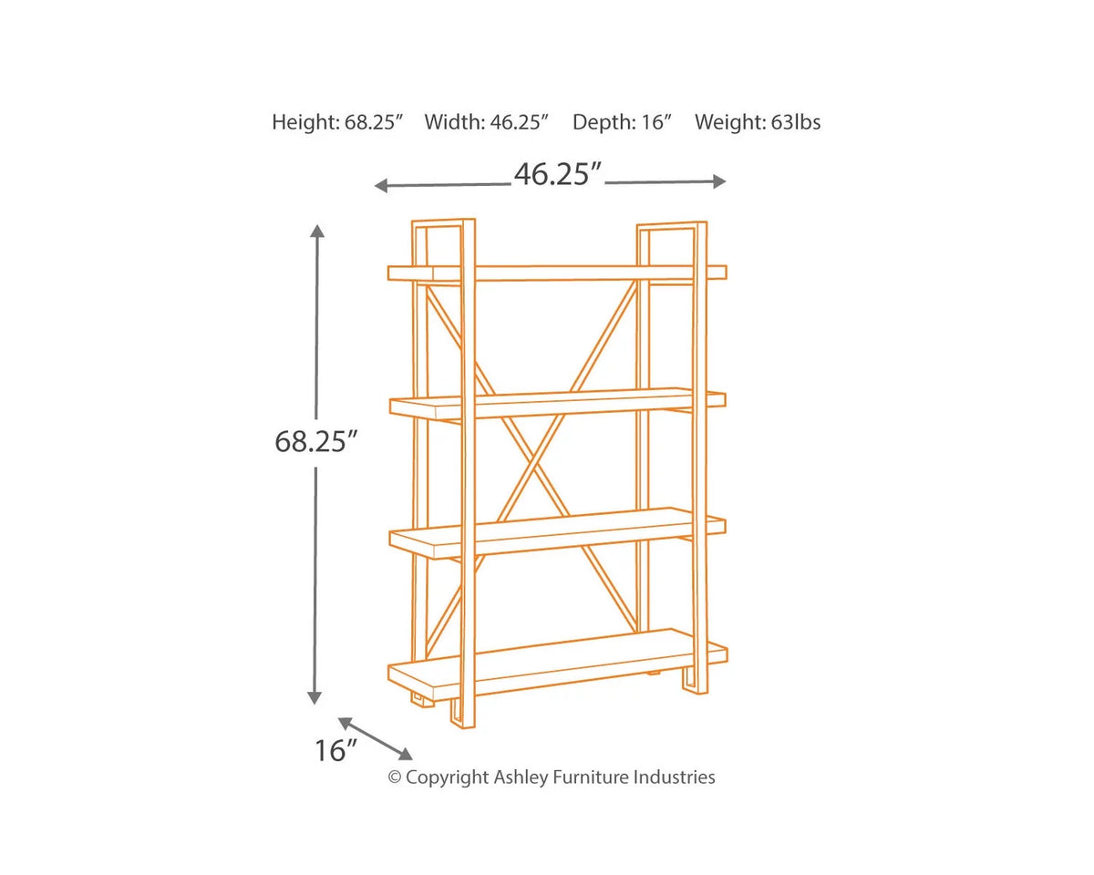 Brown Black Bookcase O667883