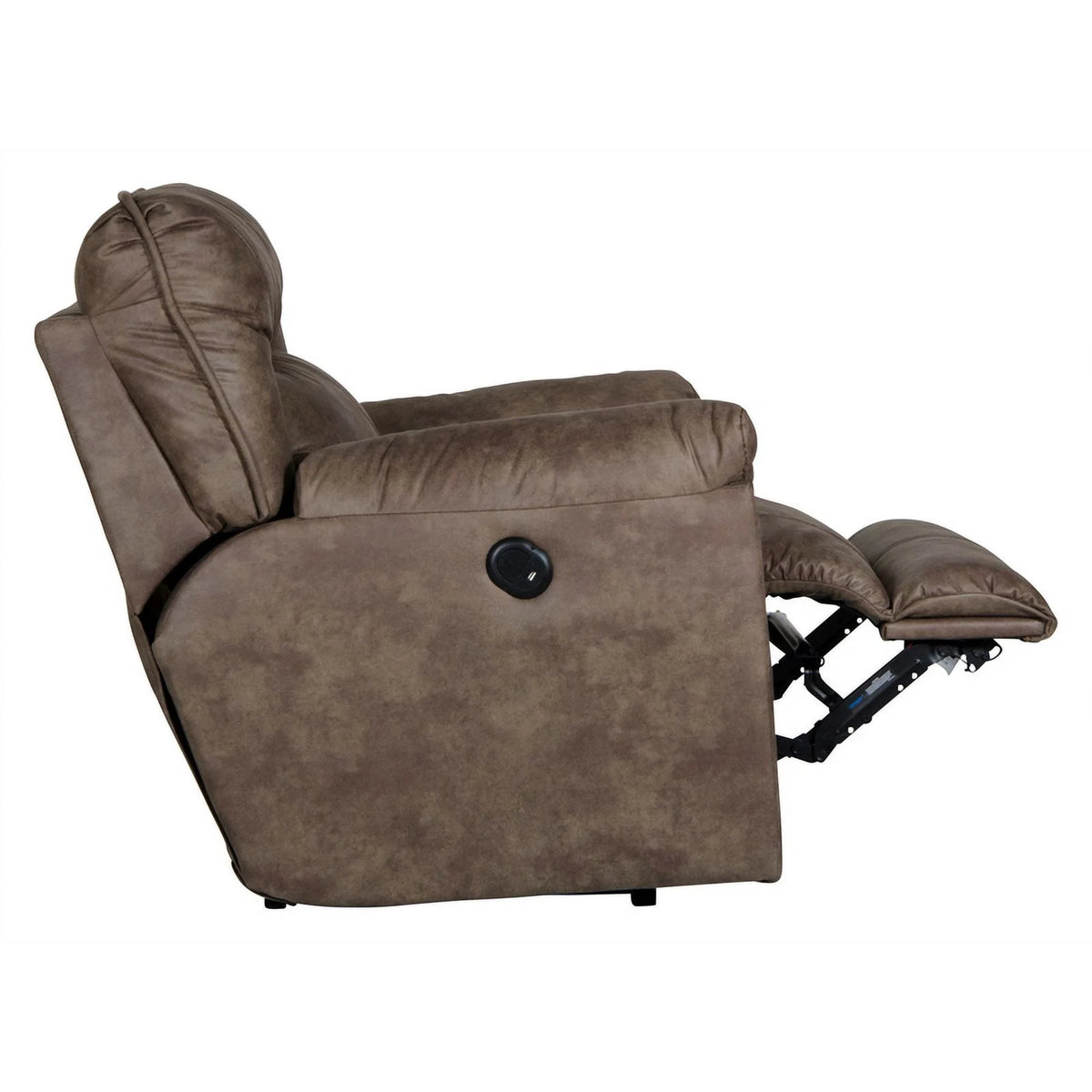Brown Polyester Recliner W28884