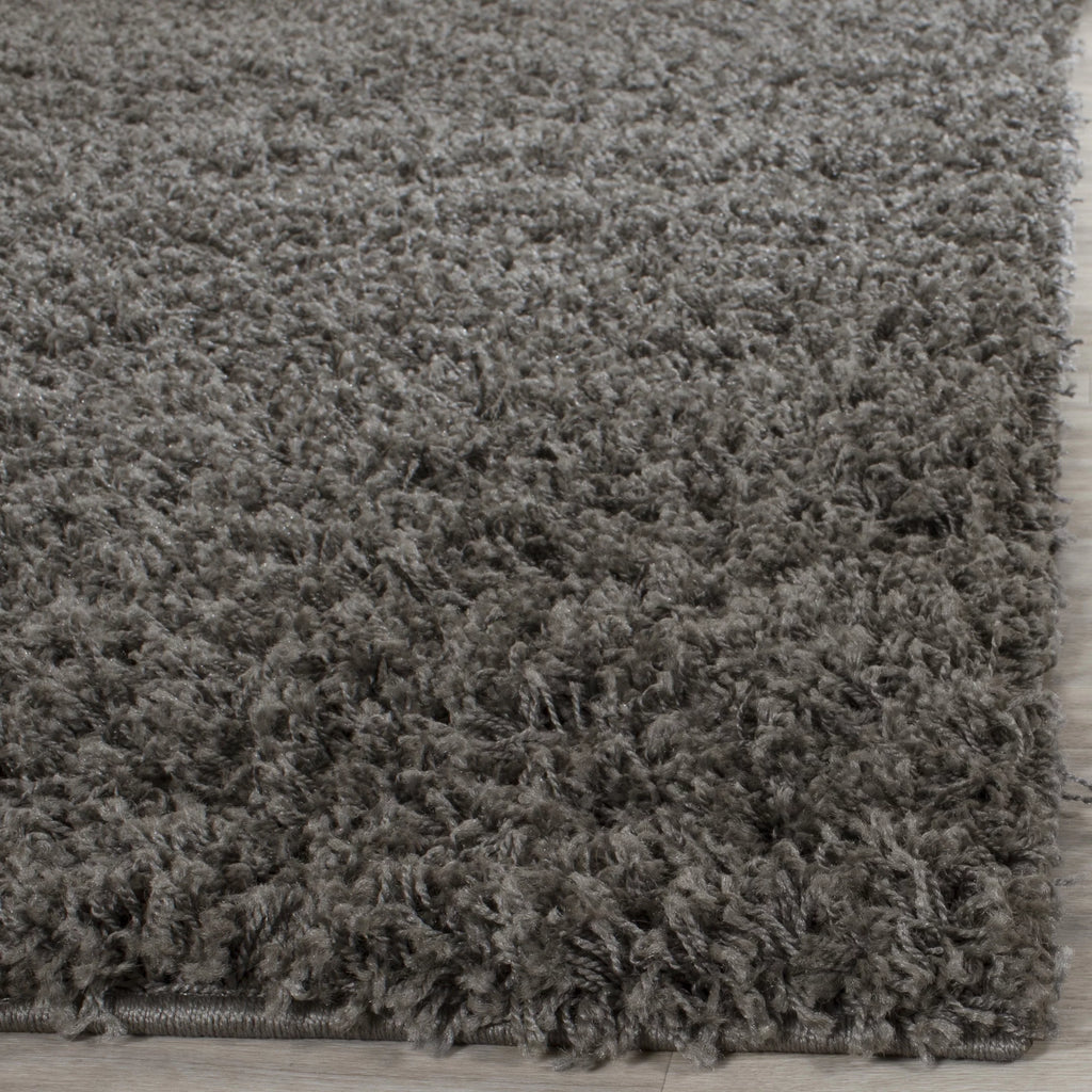 Dark Grey 9' x 12' Shag Area Rug B829