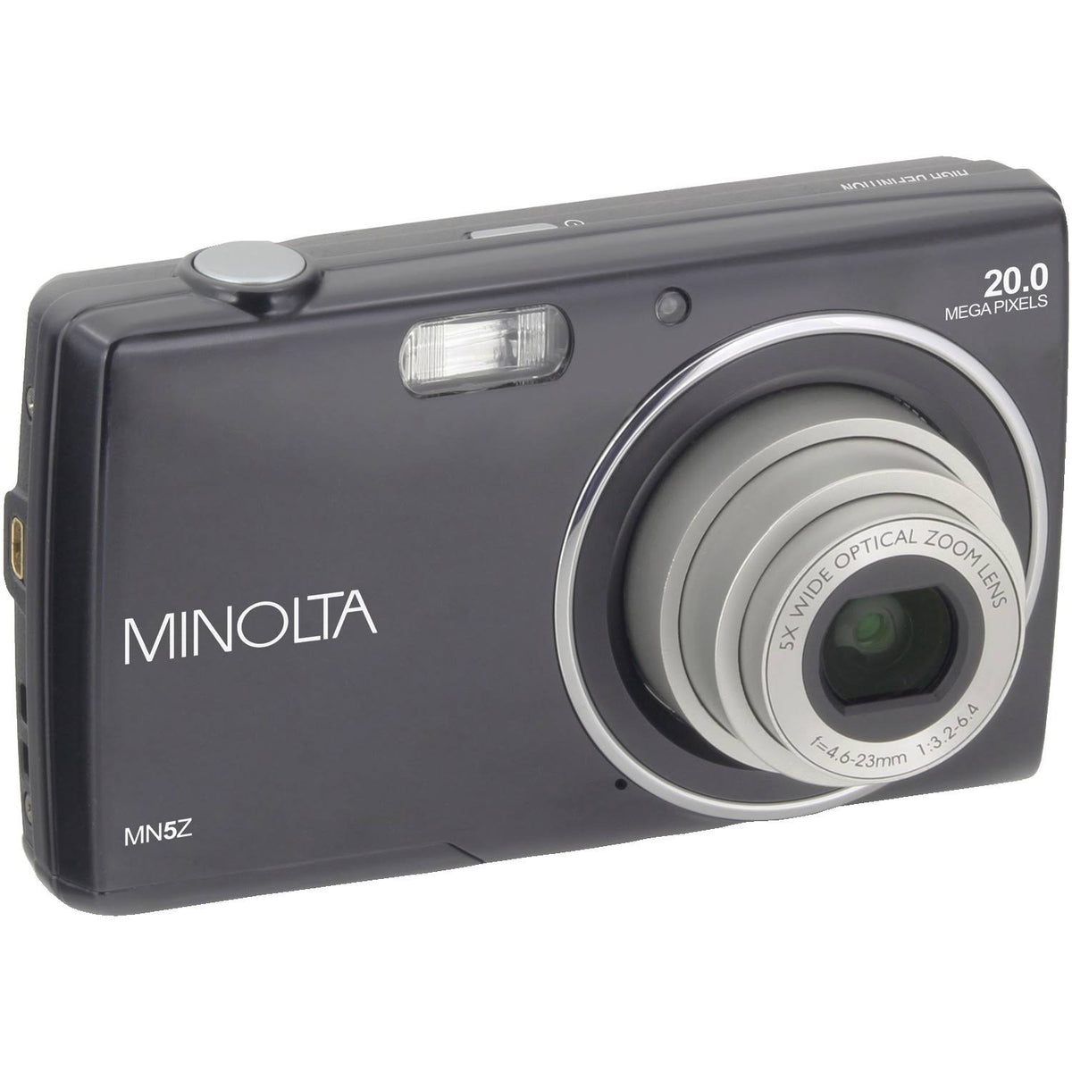 20 Megapixel HD Digital Camera with 5X Zoom Black Z1690