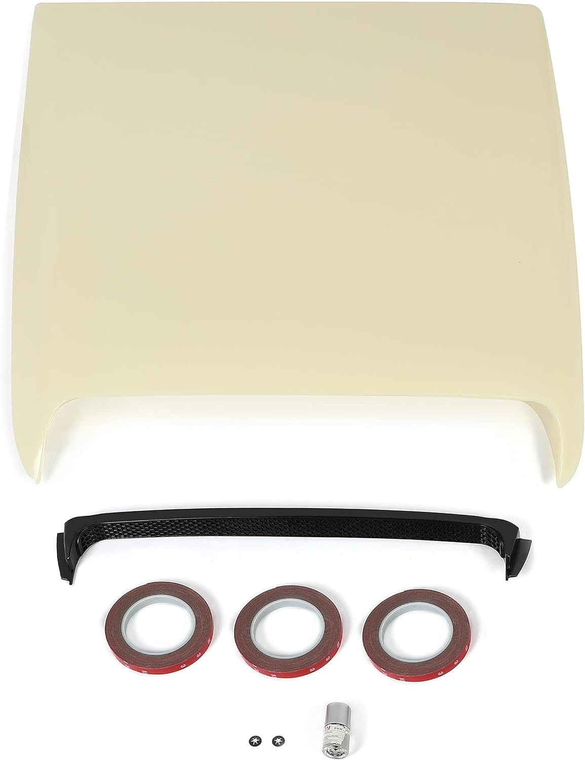 Unpainted White Front Upper Hood Scoop Kit C71603