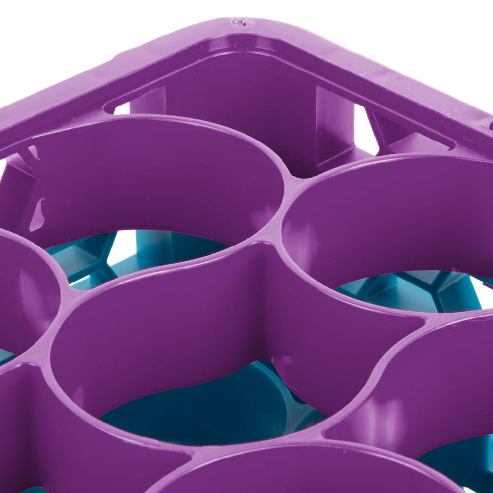 30 Compartment Lavender Glass Rack with 5 Extenders A38405