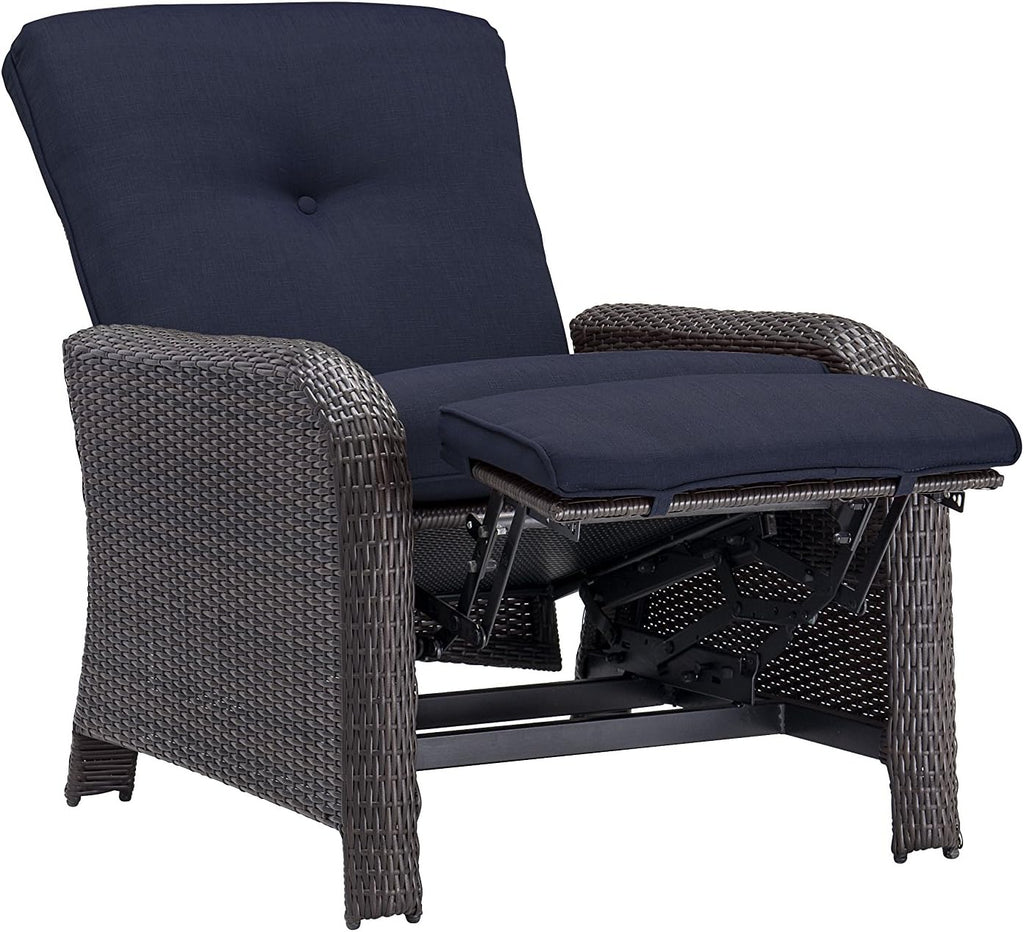 Navy Blue Outdoor Recliner S8996