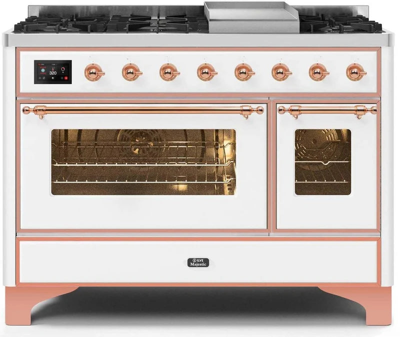 White 48 Dual Fuel Natural Gas Range F5018