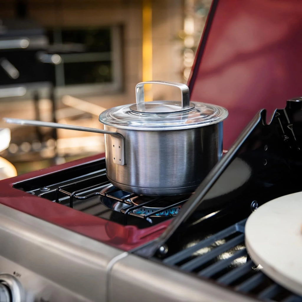 6-Burner Gas Grill with Sear Burner and Side Burner O36894