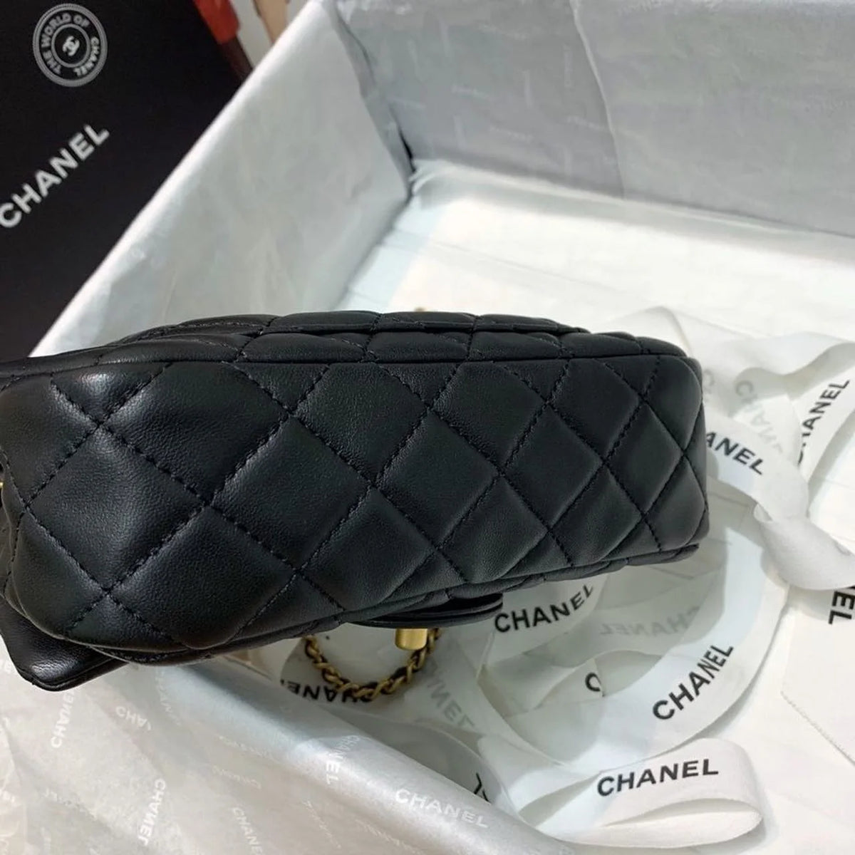 Black Flap Bag B77423